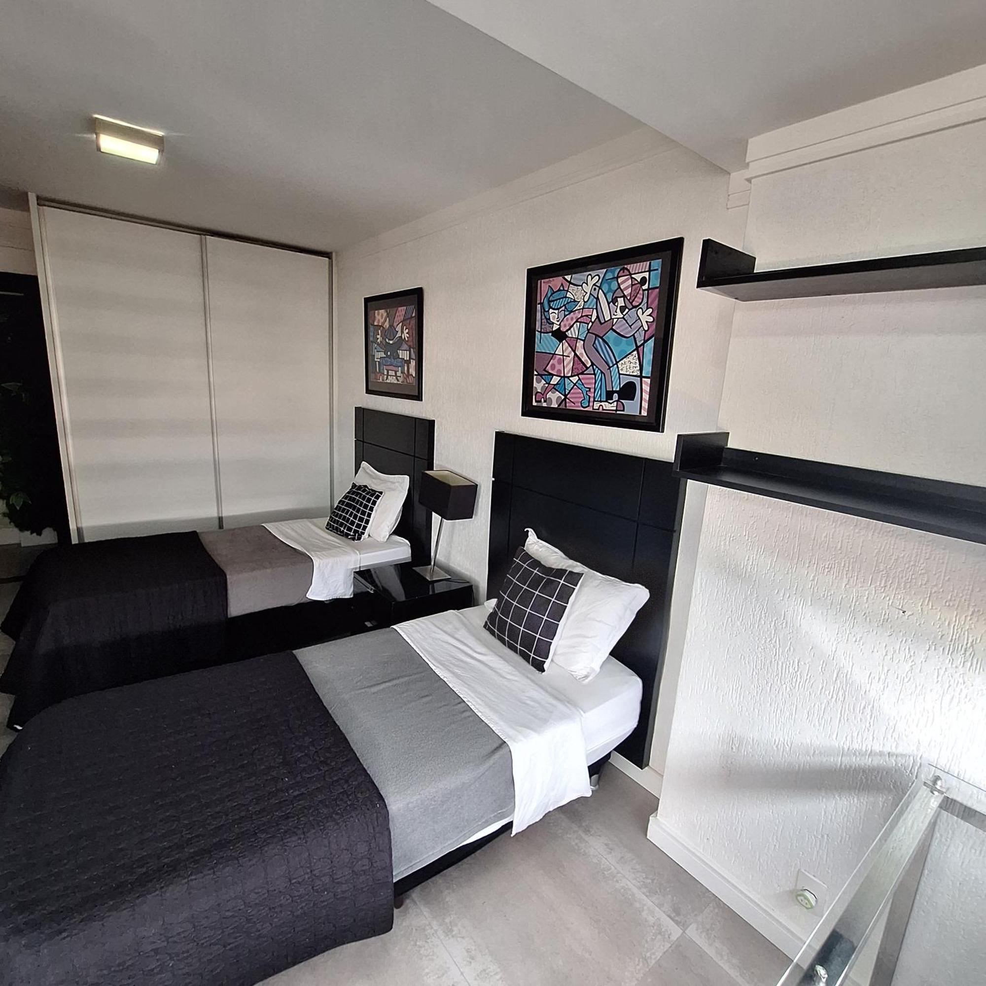 Apartamento Frente Mar Moderno 130M2 Сантос Екстериор снимка