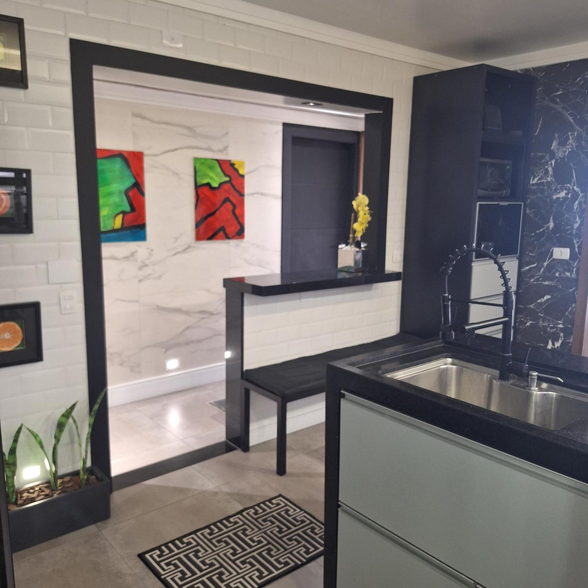 Apartamento Frente Mar Moderno 130M2 Сантос Екстериор снимка