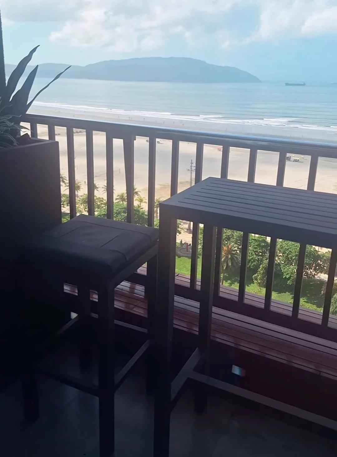 Apartamento Frente Mar Moderno 130M2 Сантос Екстериор снимка