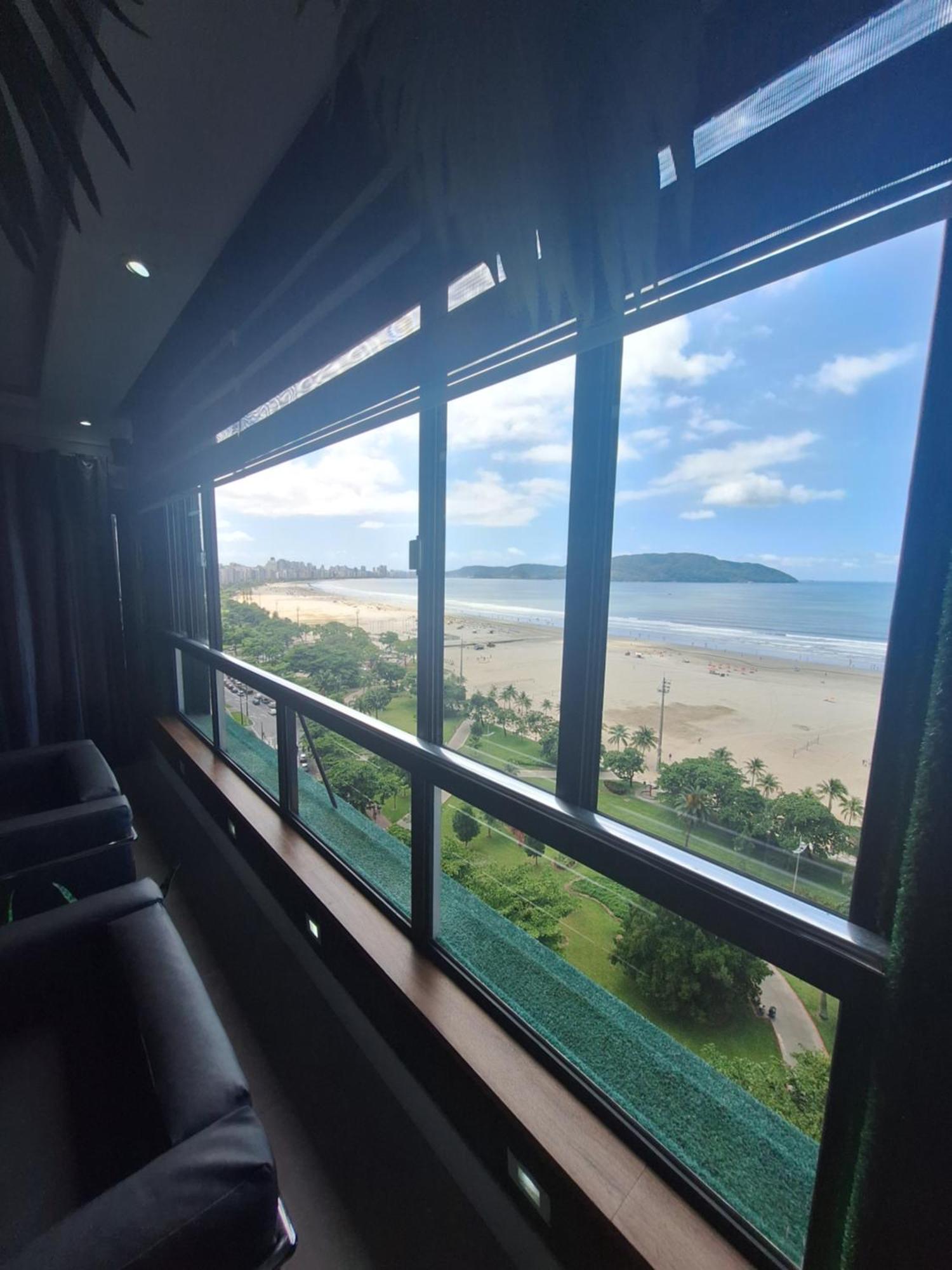 Apartamento Frente Mar Moderno 130M2 Сантос Екстериор снимка