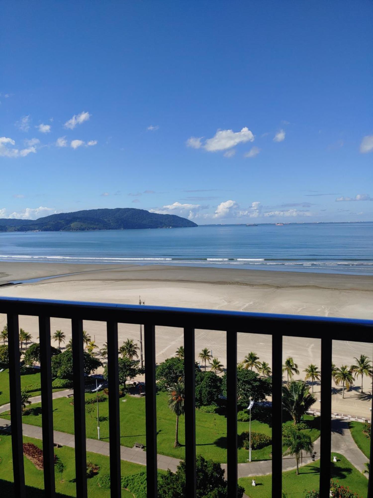 Apartamento Frente Mar Moderno 130M2 Сантос Екстериор снимка